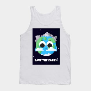 Save the earth Tank Top